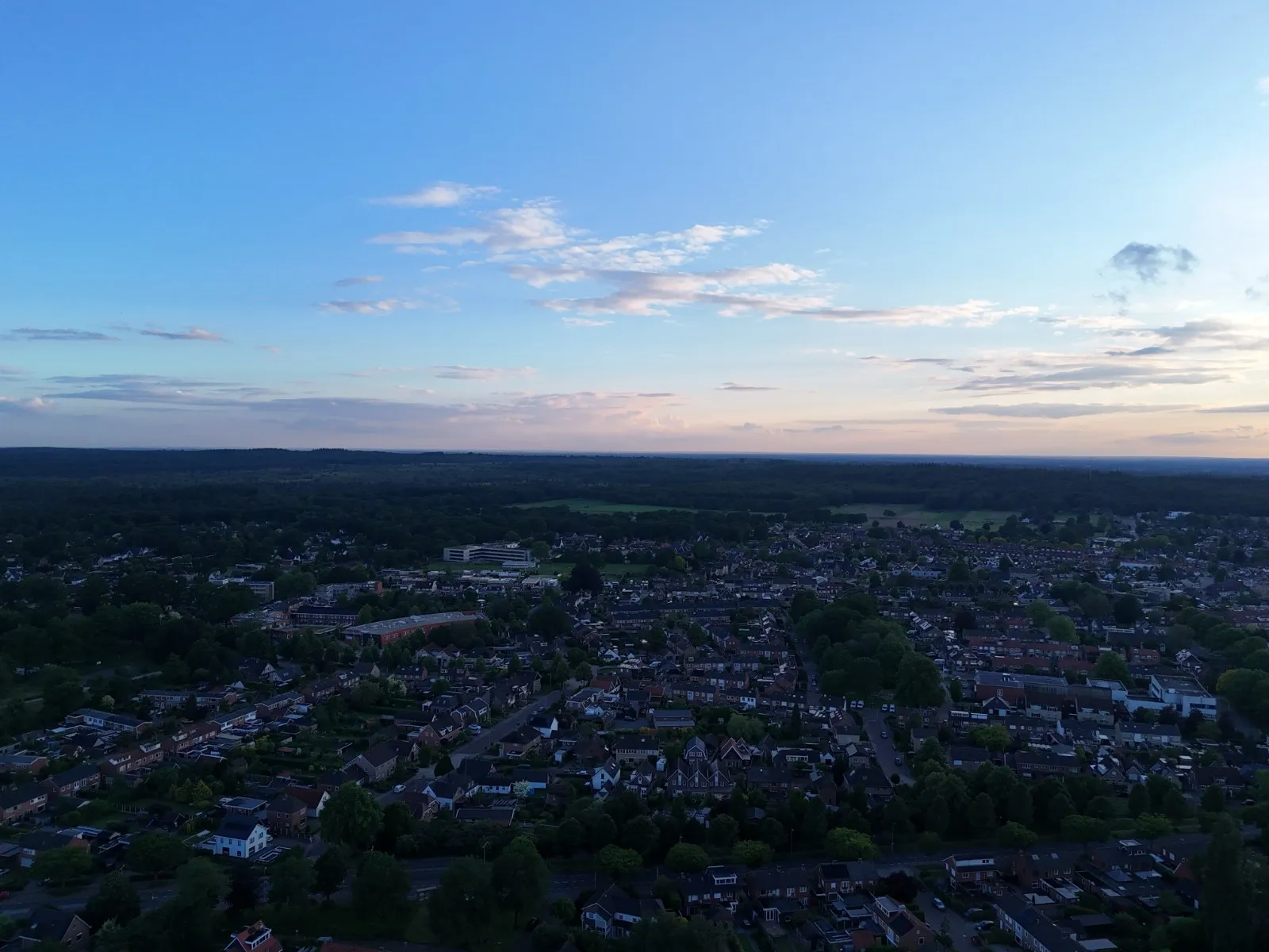 Nijverdal vanuit de lucht