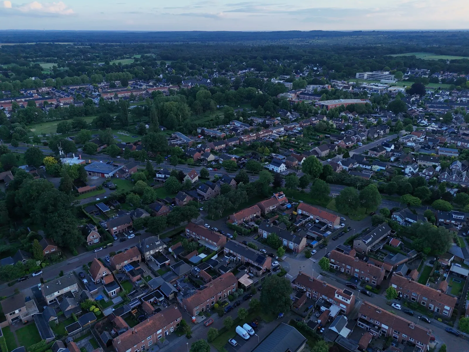 Nijverdal vanuit de lucht