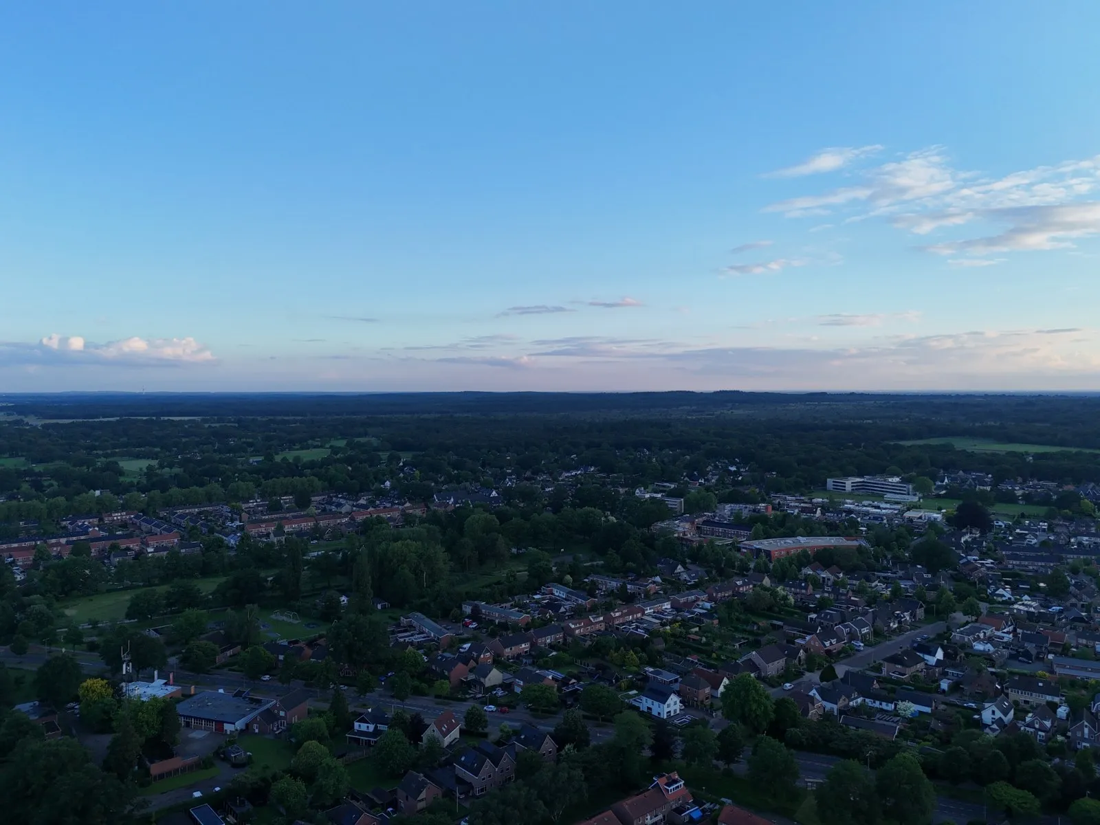 Nijverdal vanuit de lucht