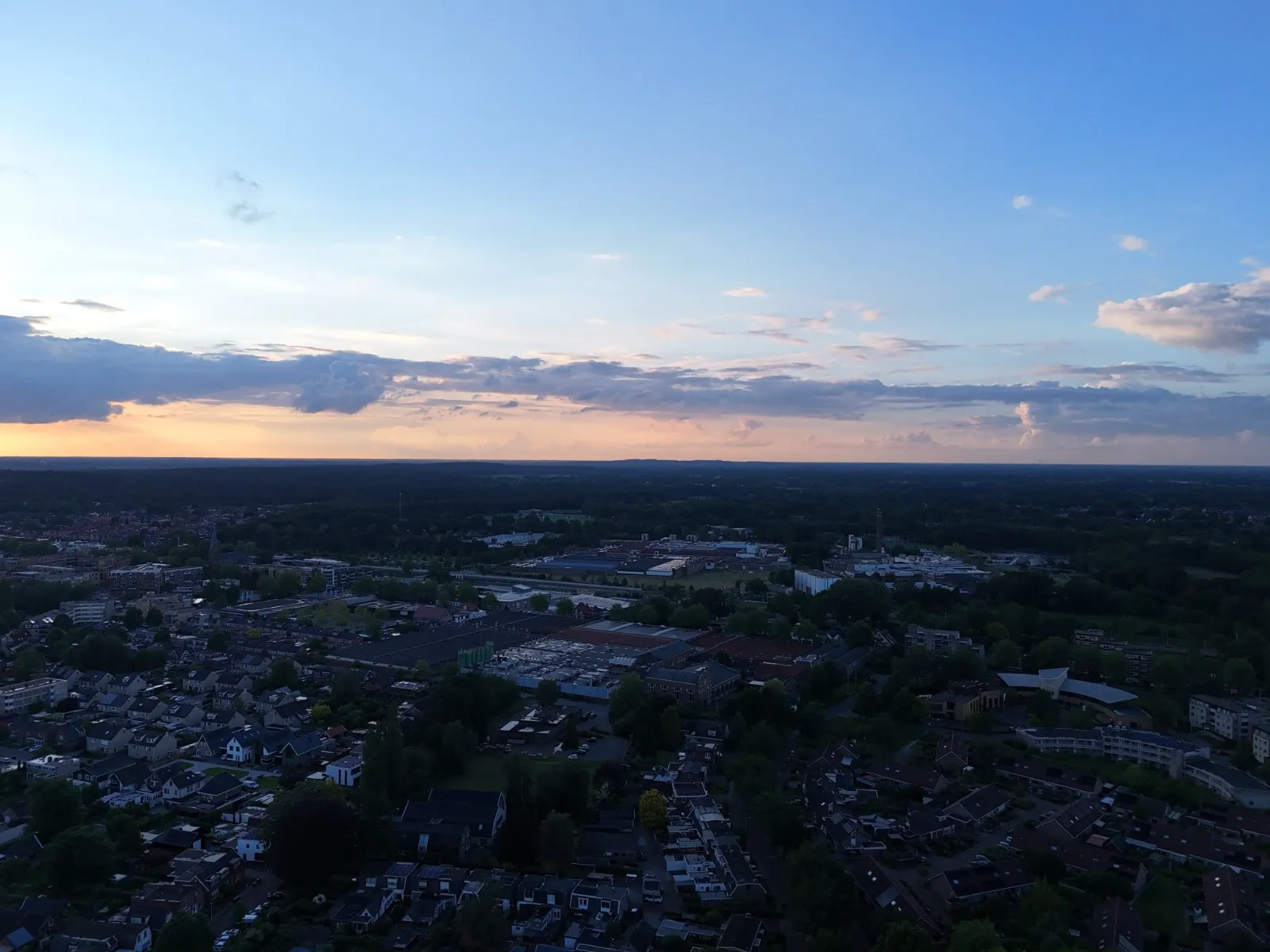 Nijverdal vanuit de lucht