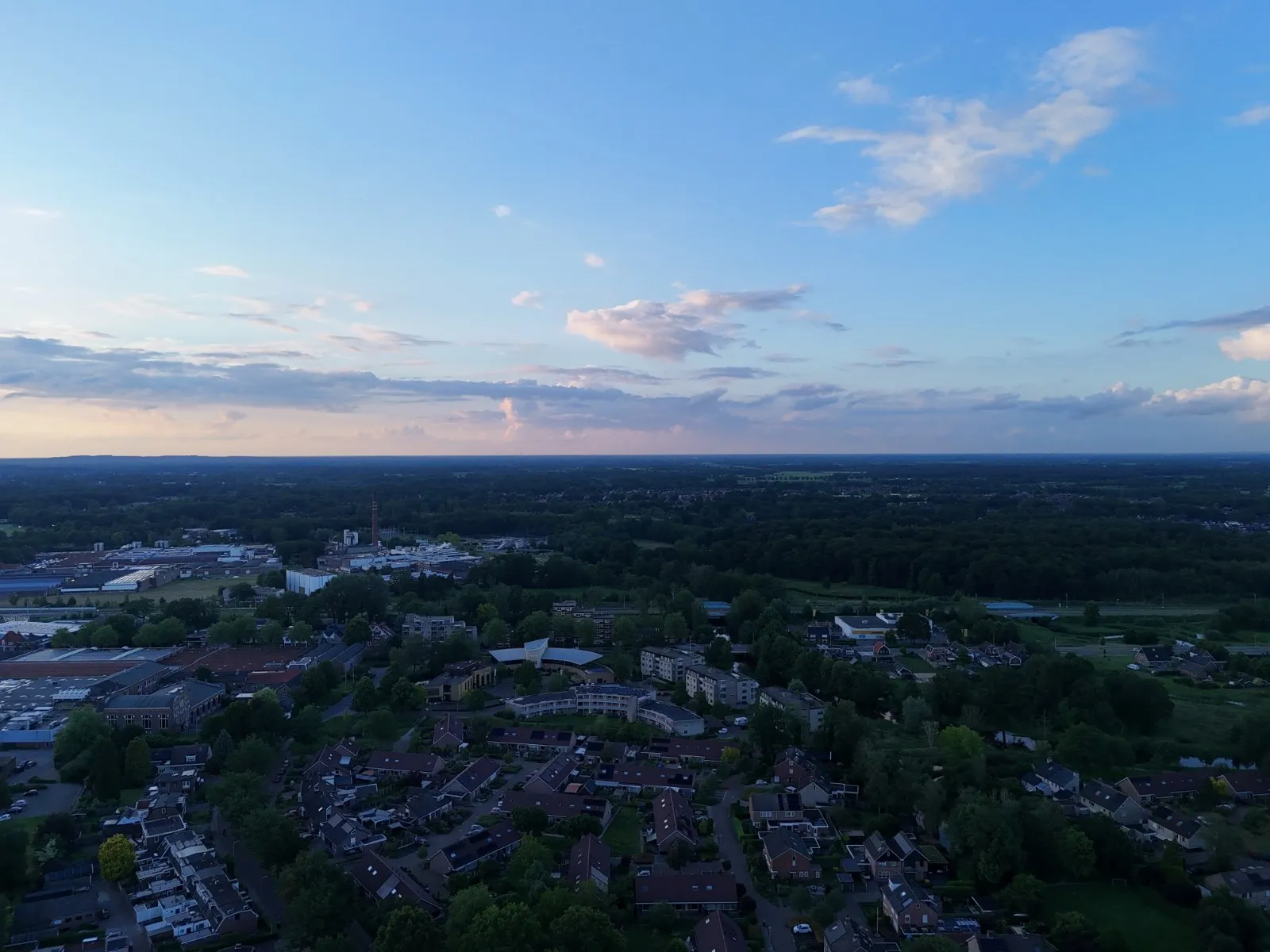 Nijverdal vanuit de lucht