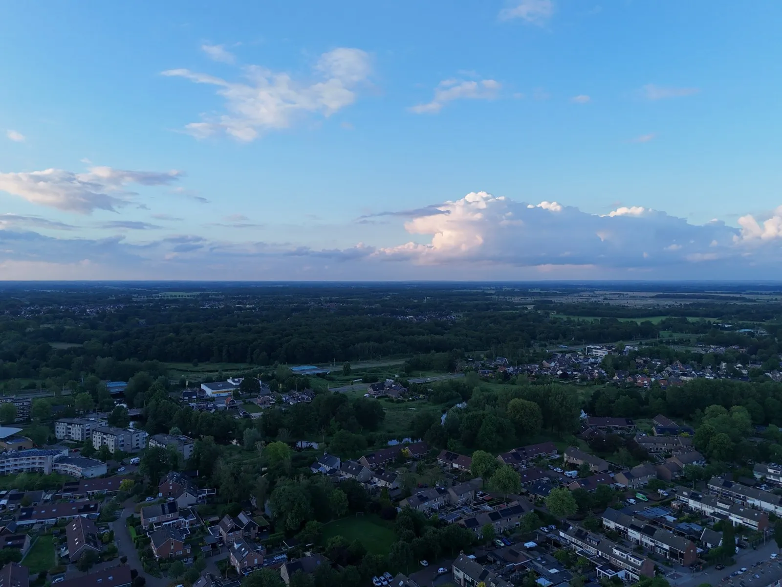 Nijverdal vanuit de lucht