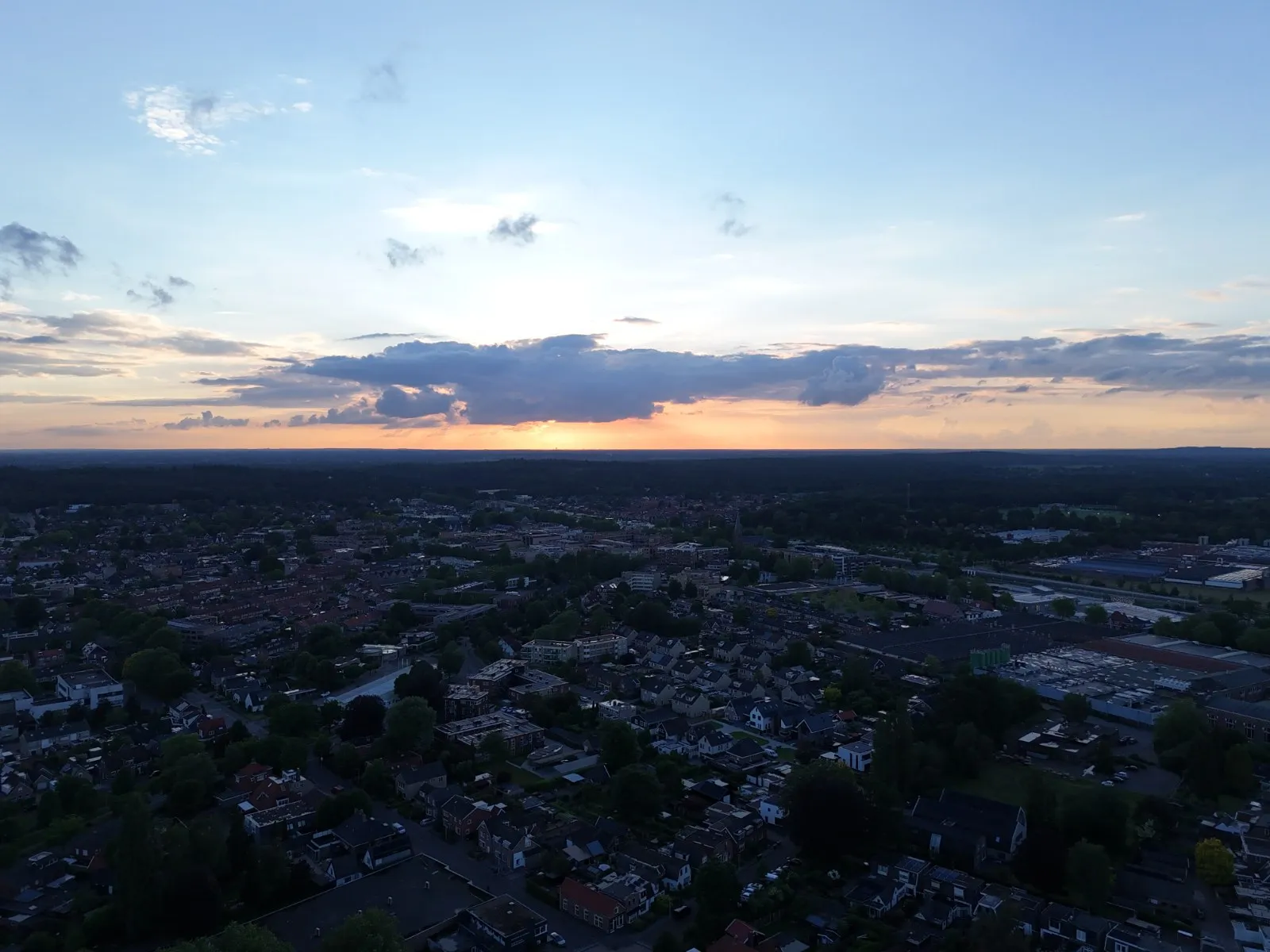 Nijverdal vanuit de lucht