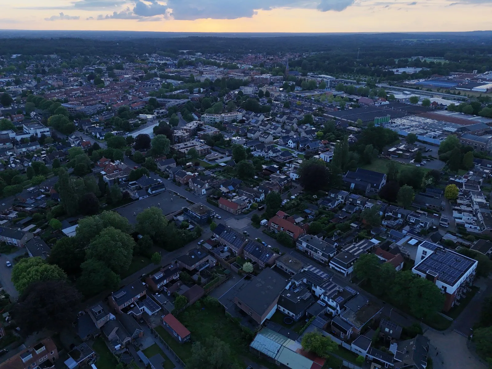 Nijverdal vanuit de lucht