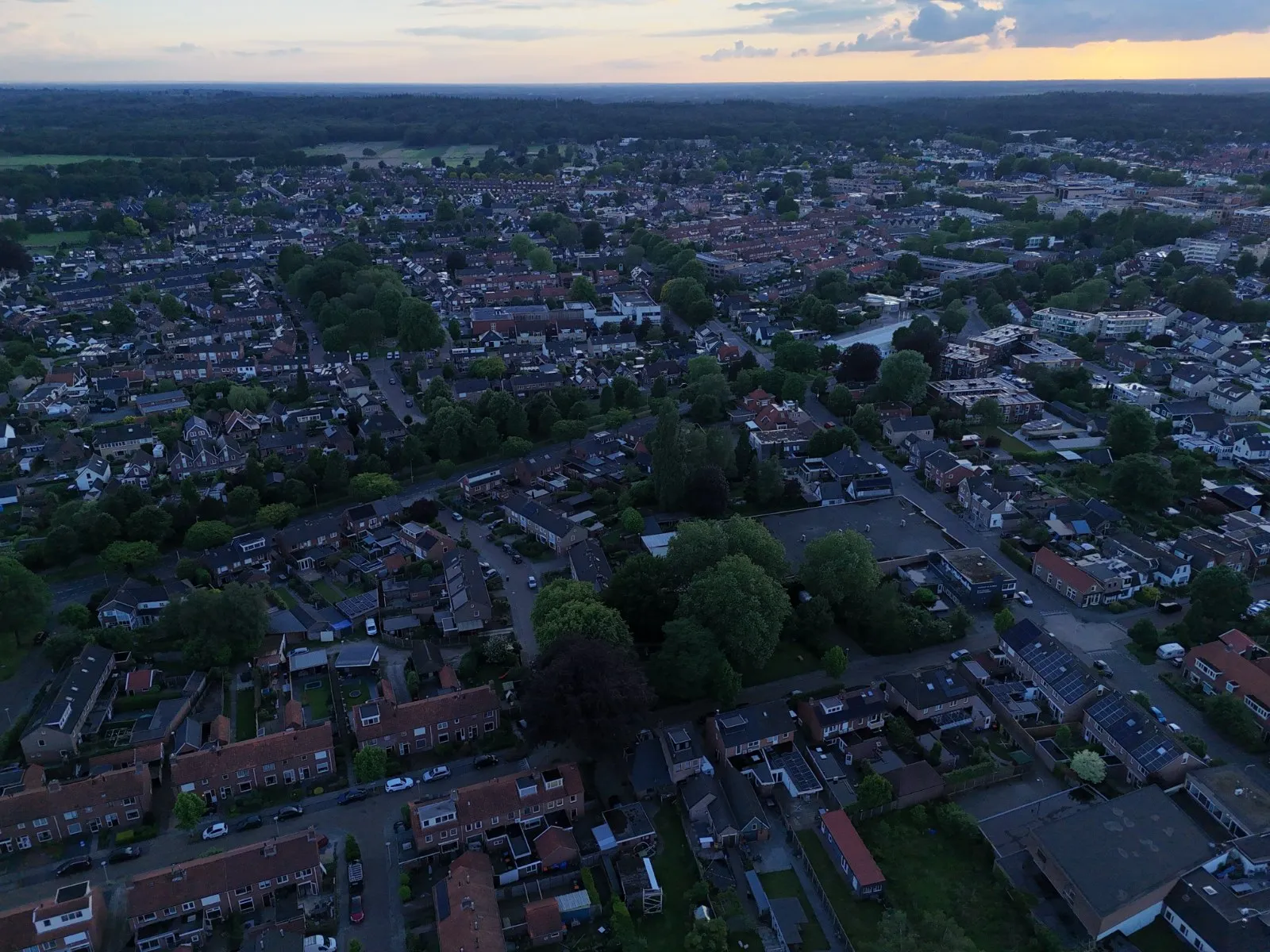 Nijverdal vanuit de lucht