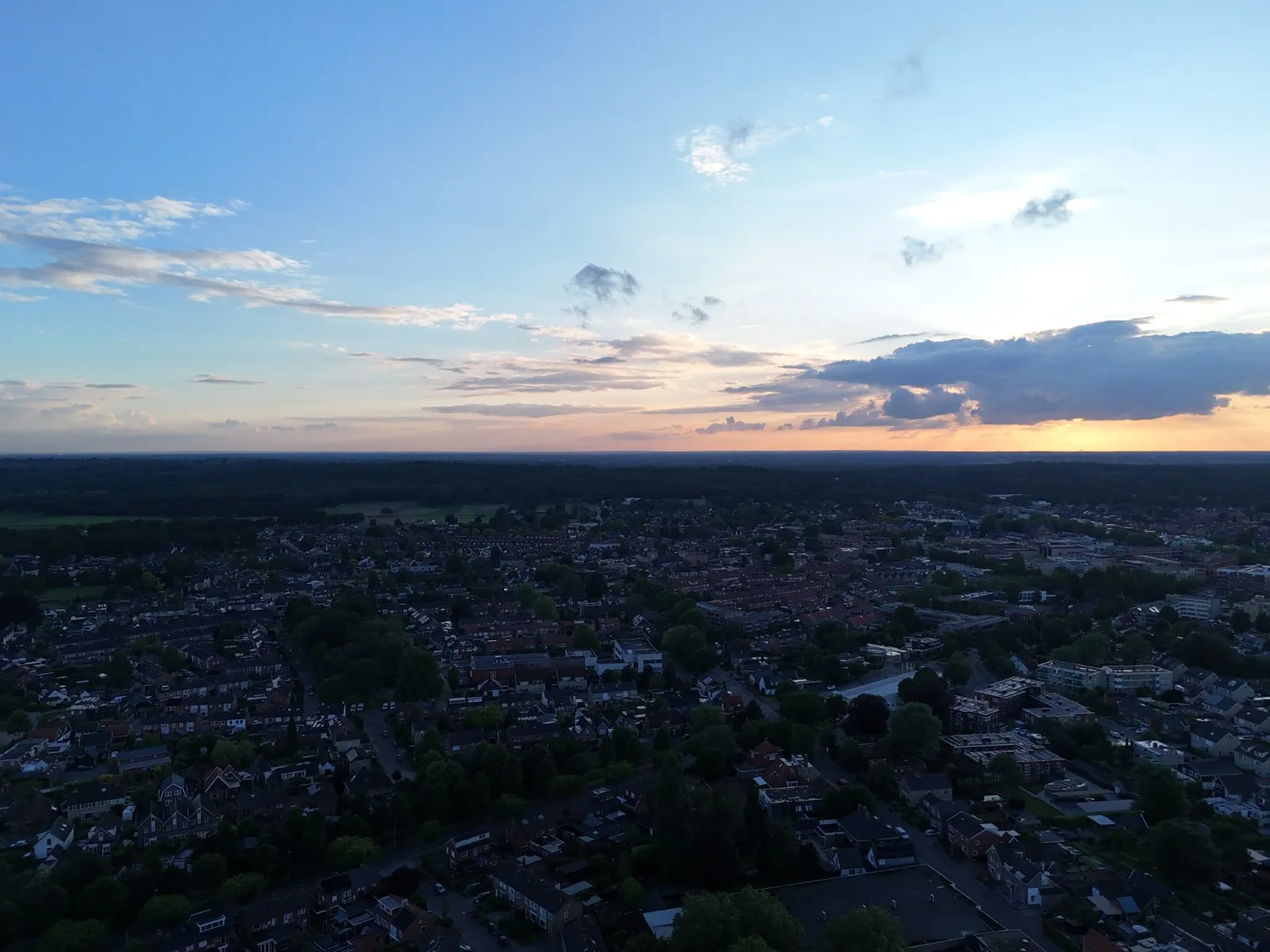 Nijverdal vanuit de lucht