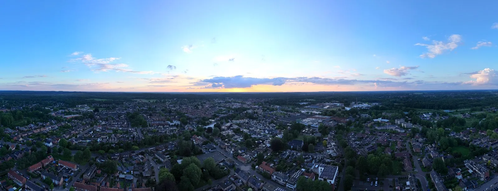 Nijverdal vanuit de lucht